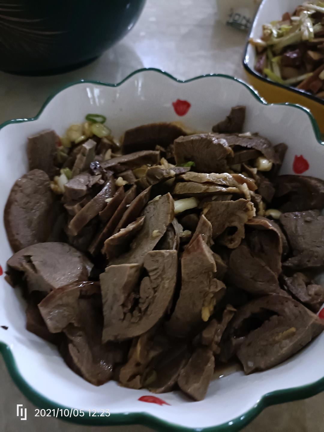 凉拌猪心