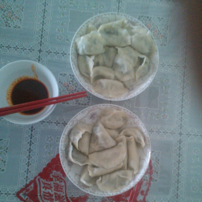 素馅水饺