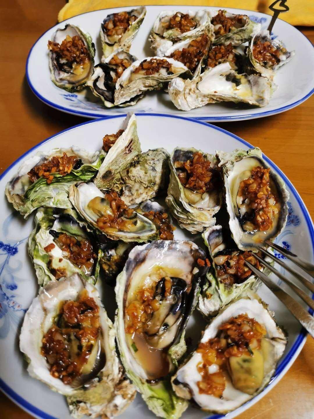 烤生蚝