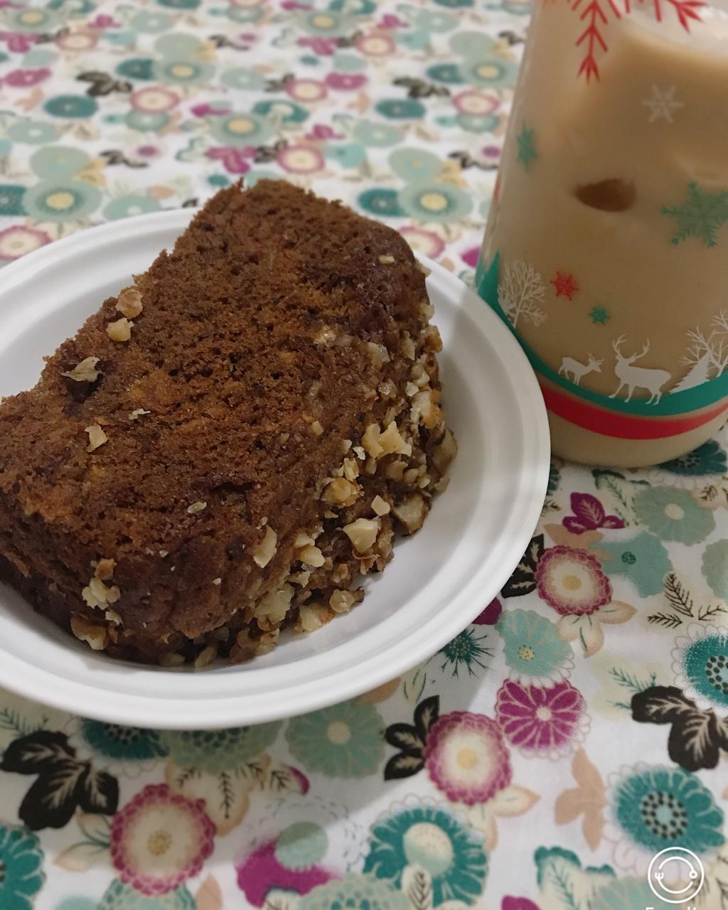 香蕉核桃磅蛋糕 Banana & Walnut Pound Cake