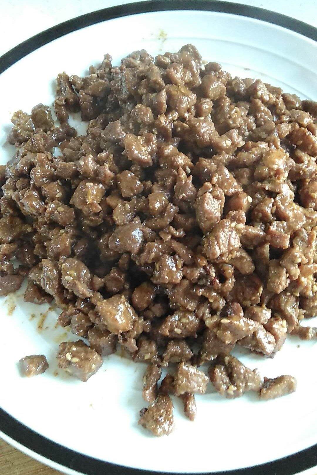 孜然羊肉粒