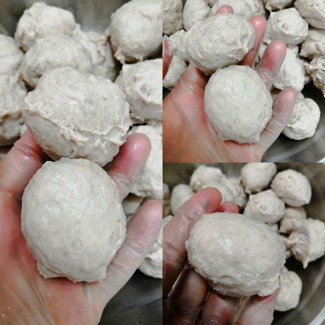 自制无添加低脂弹牙牛筋丸