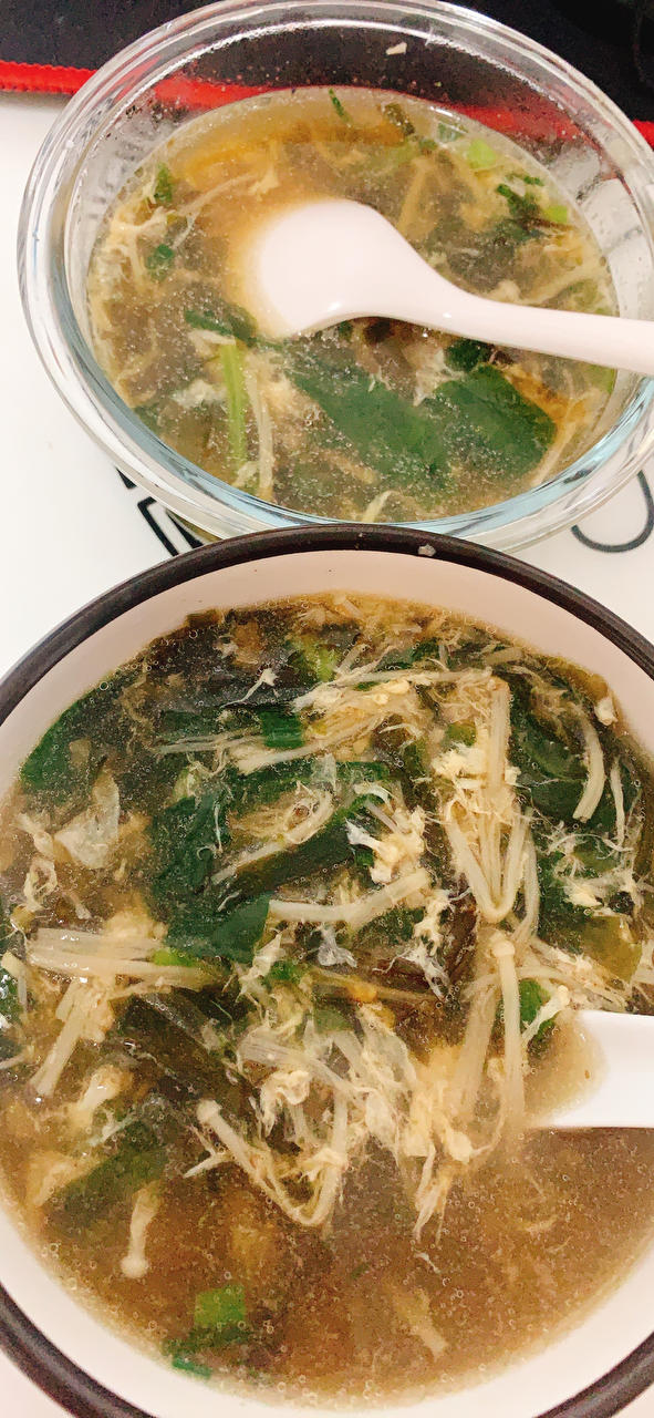 🍲五分钟早餐素烩汤🍜