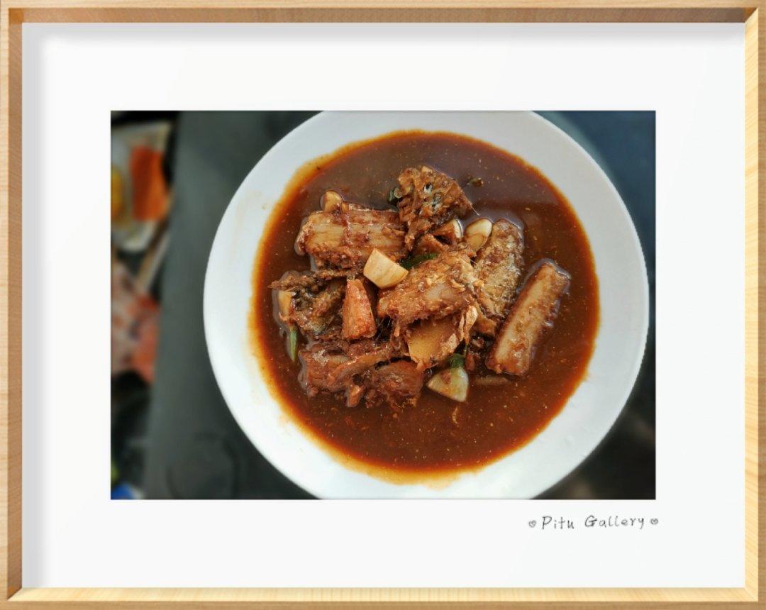 蒜子啤酒烧鱼块