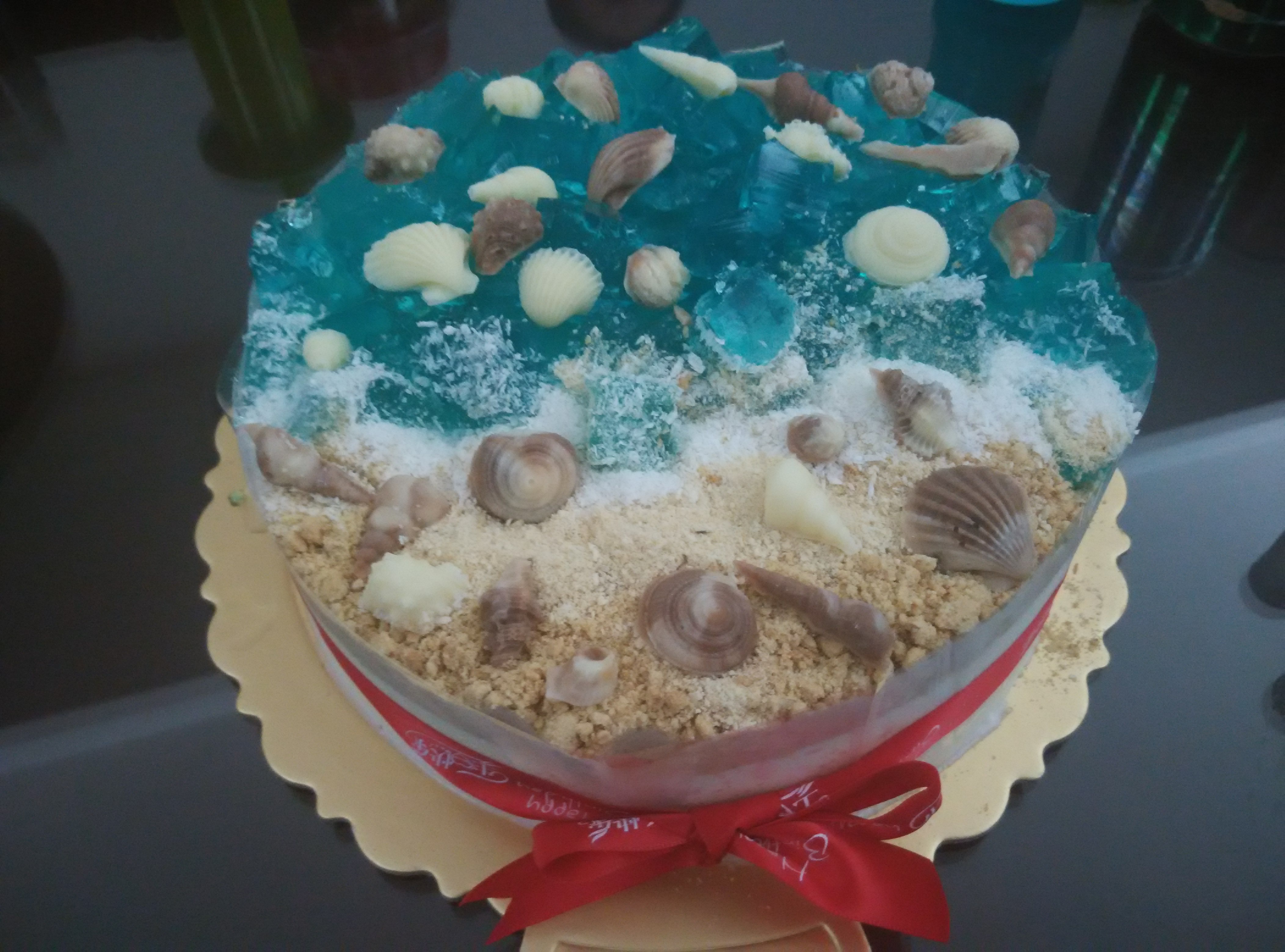 海洋酸奶慕斯蛋糕