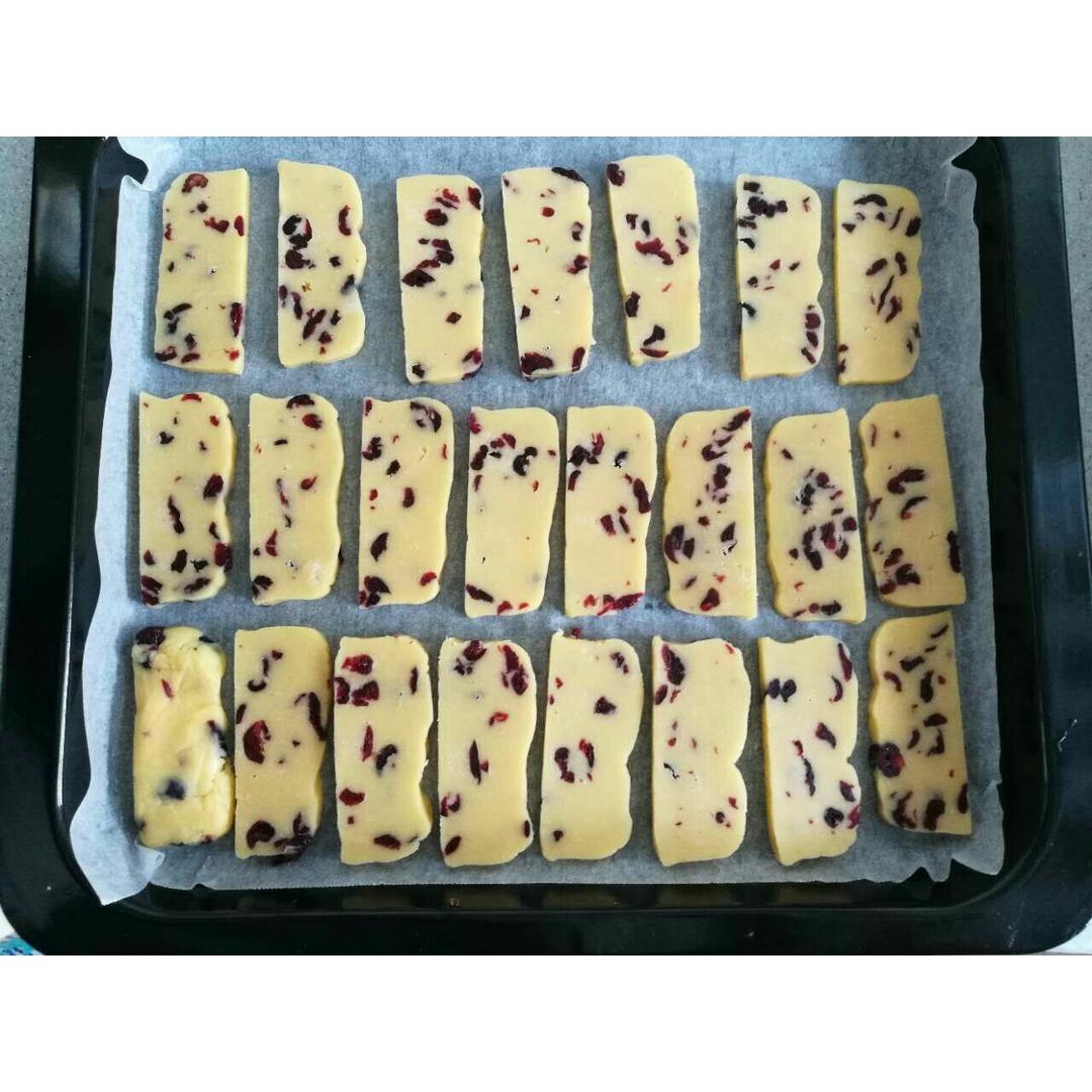 低糖少油版蔓越莓饼干