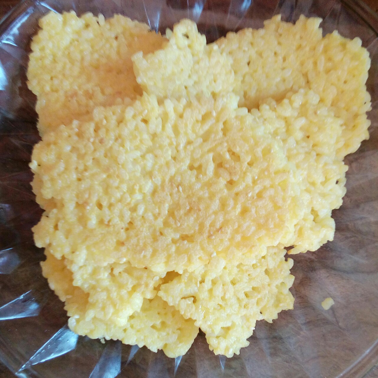 鸡蛋米饭饼——上班族快手早餐