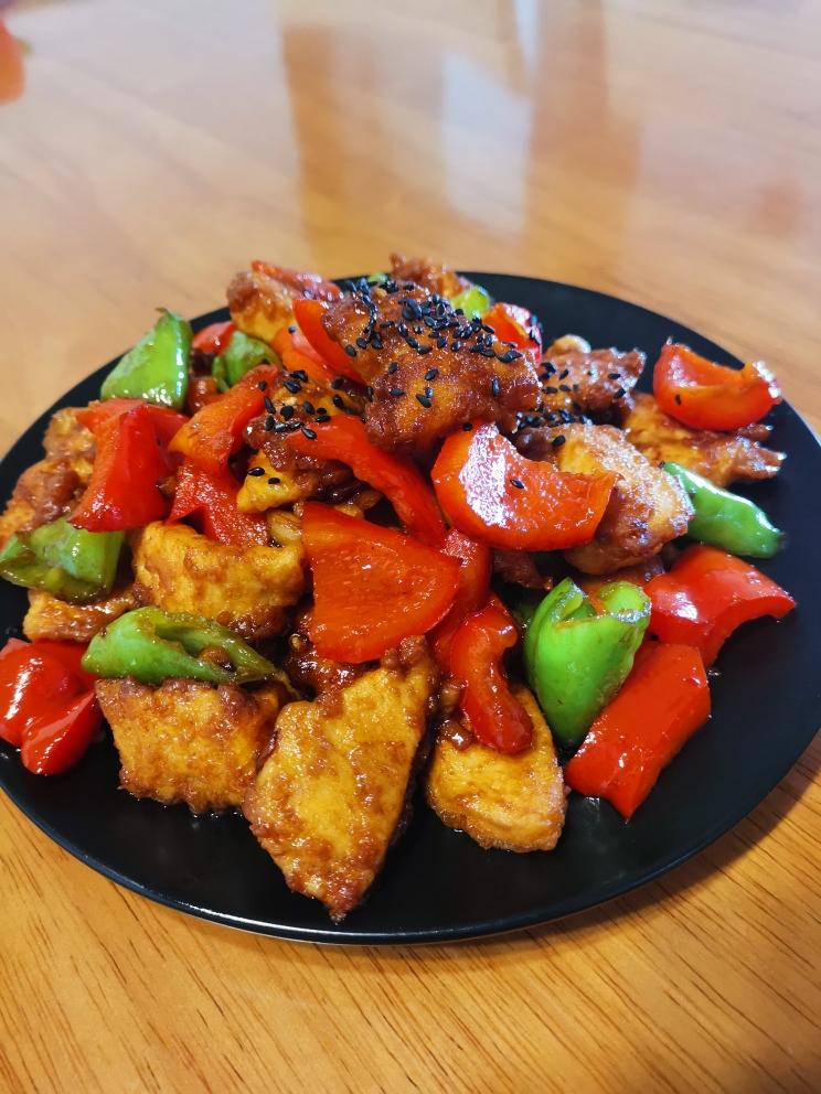 青椒炒鸡胸肉