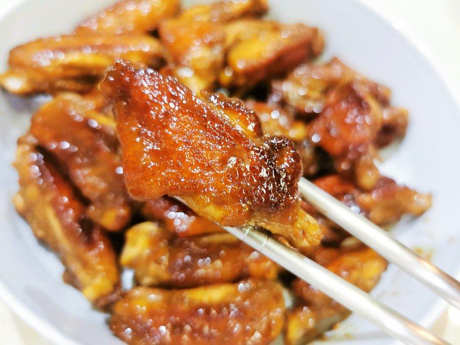 超快手孜然蜂蜜煎鸡翅