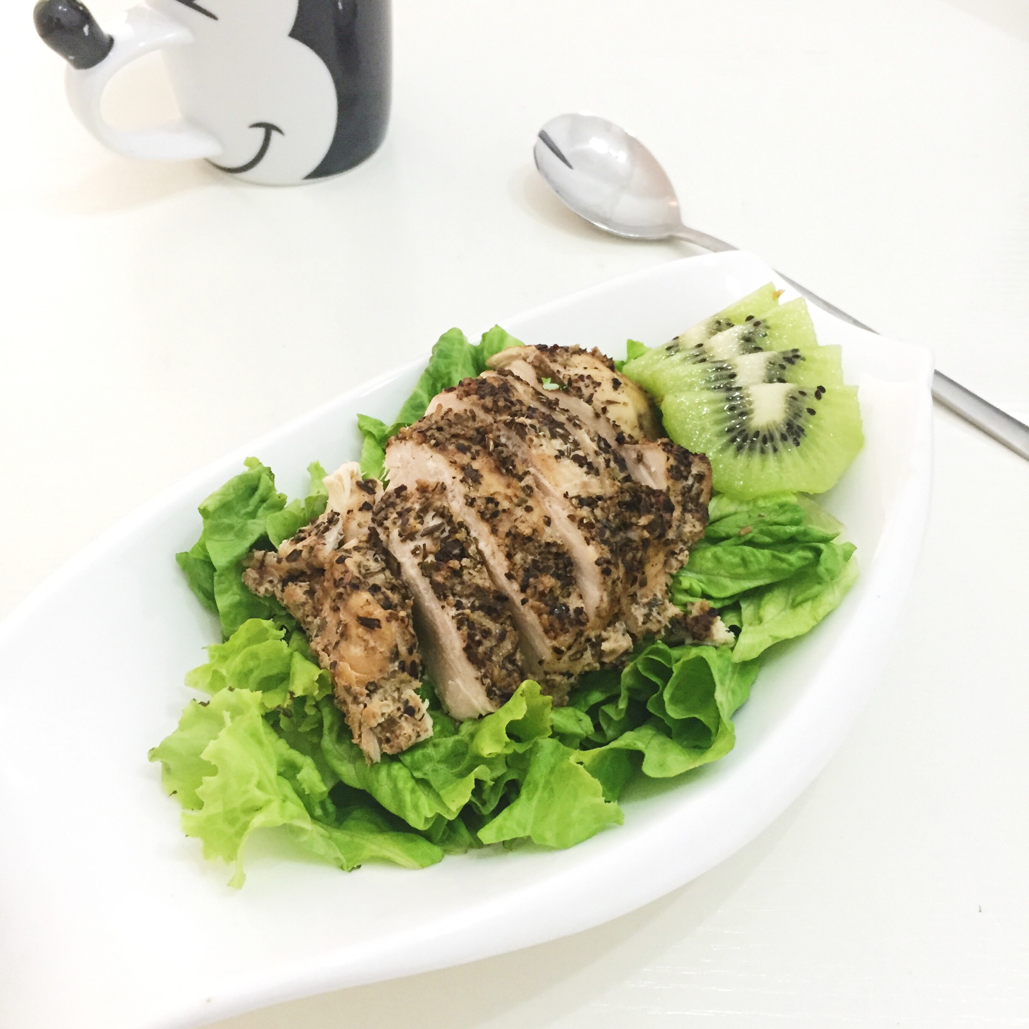 简易烤鸡胸