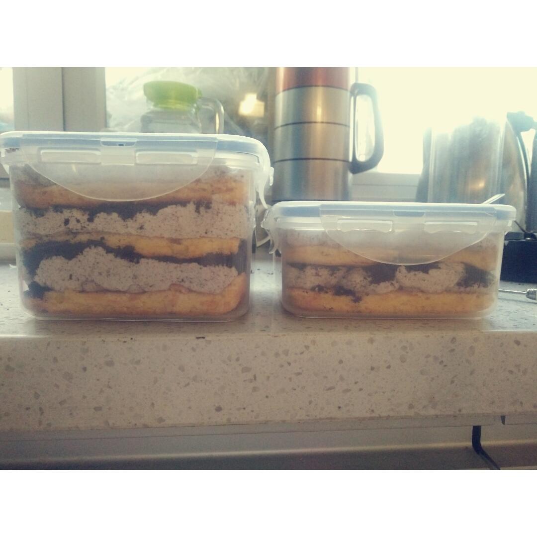 好吃到流泪的奥利奥咸奶油盒子蛋糕