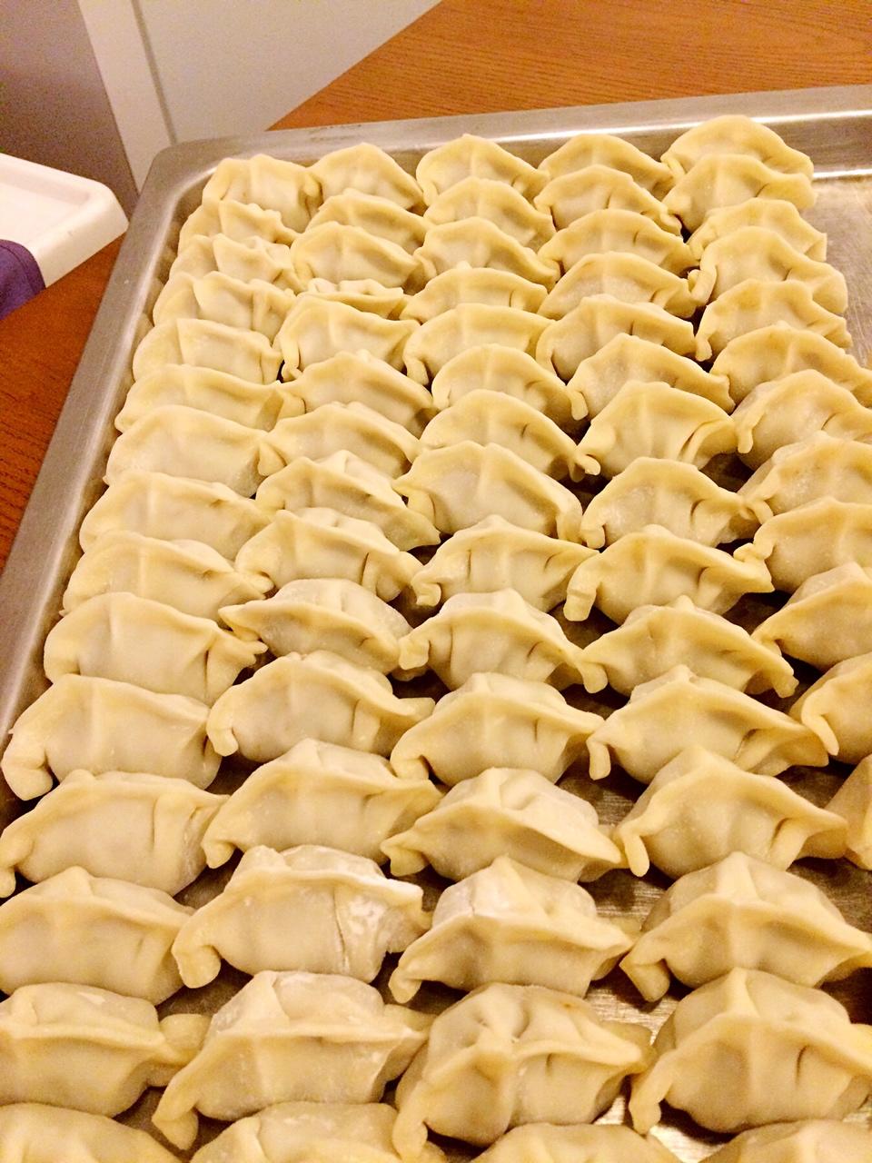 张妈妈的厨房做的牛肉大葱馅水饺