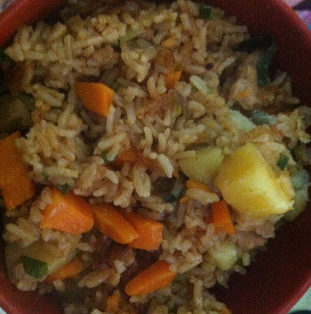 土豆焖饭（电饭锅版）