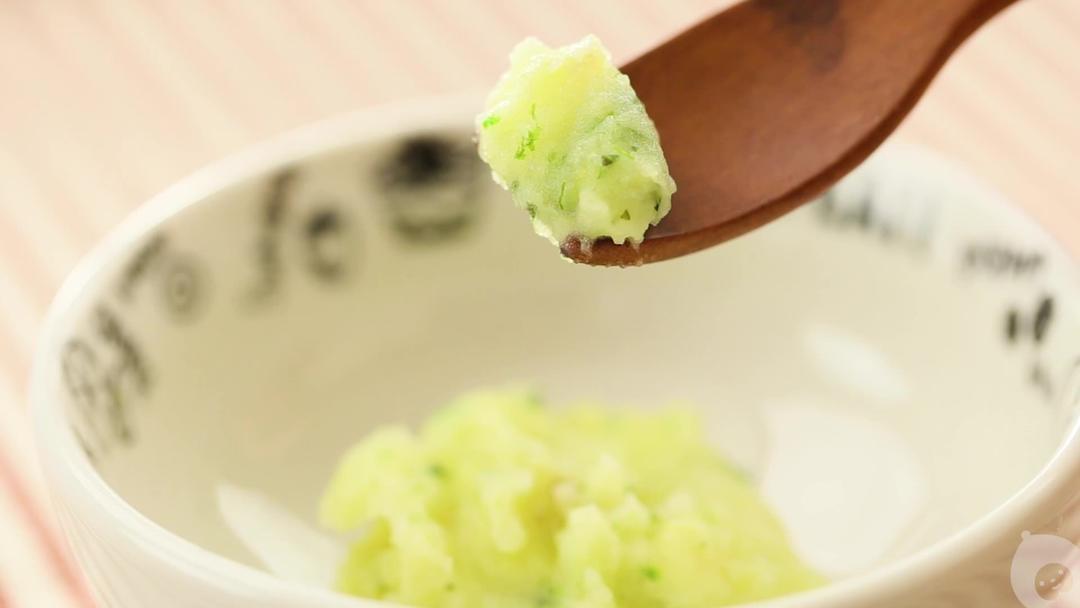 【9-11个月辅食：海苔土豆泥】的做法