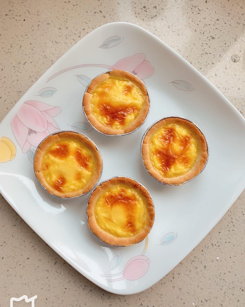 【视频食谱】不用开酥的曲奇蛋挞