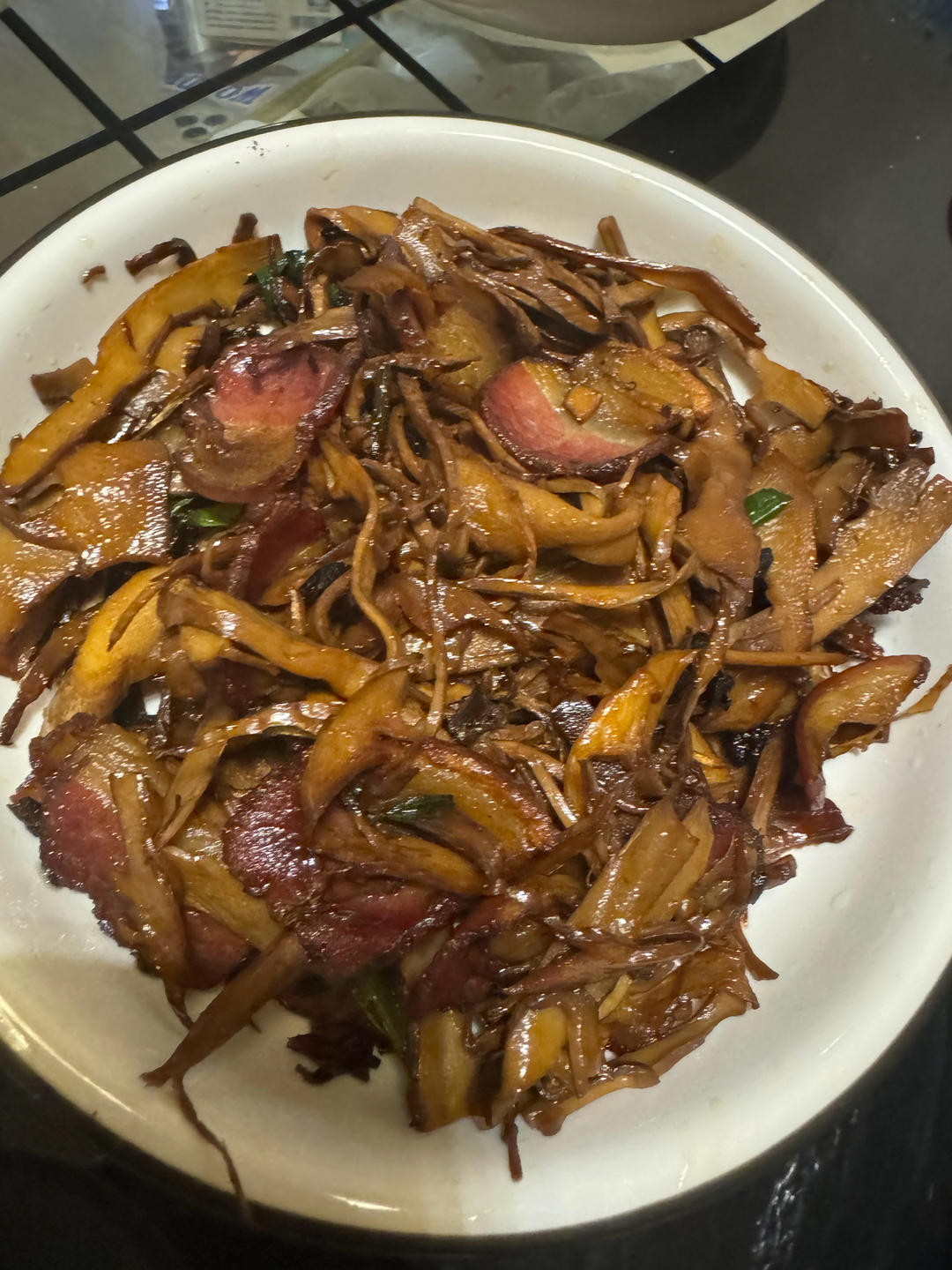 不油腻的烟笋炒腊肉