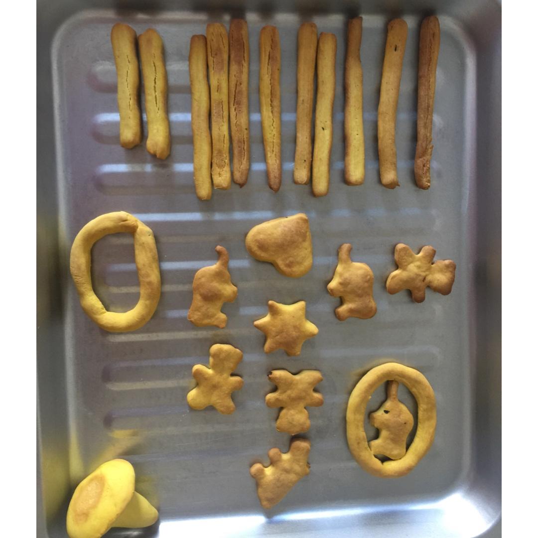 宝宝辅食：南瓜磨牙棒