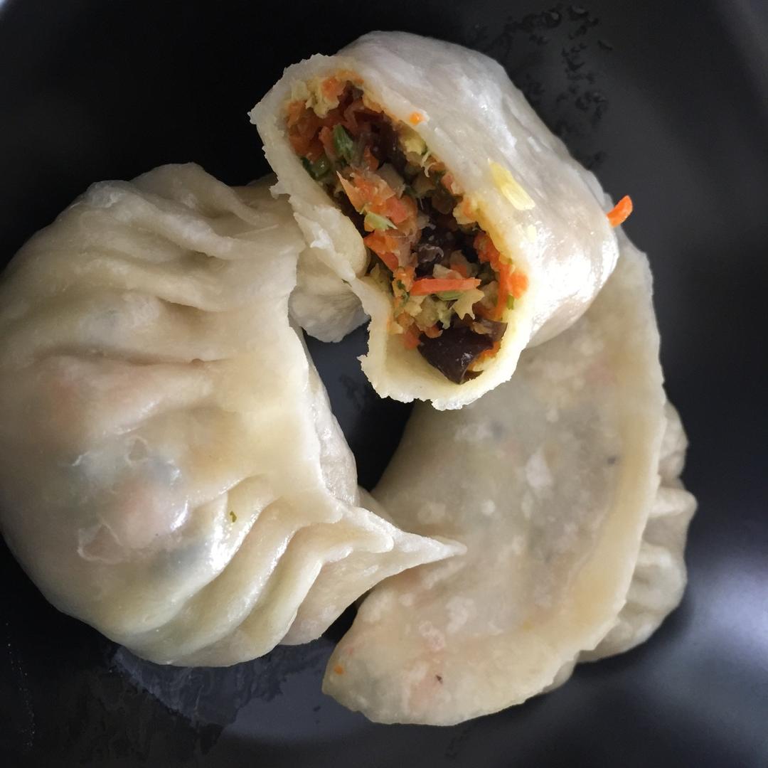 烫面蒸饺（素馅儿版）