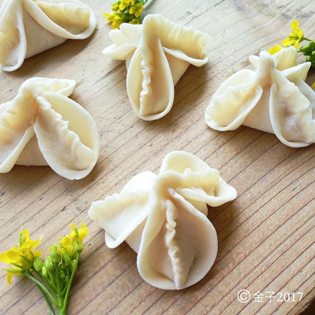 【水调面团--冠顶饺子图片】金子-79_下厨房