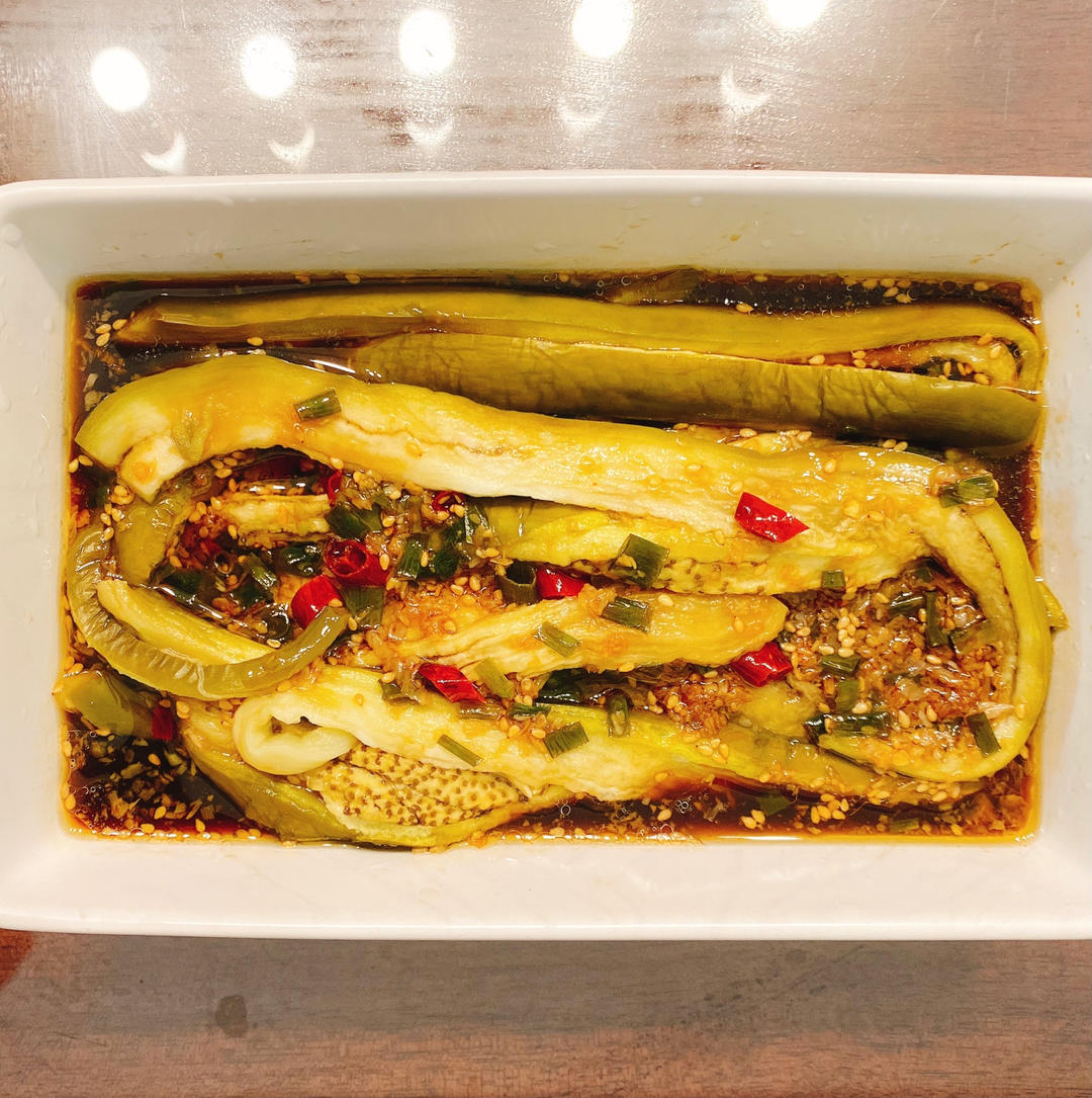 ㊙️夏季必吃🔥凉拌手撕茄子‼️超级爽口