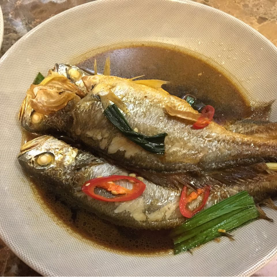 黄花鱼酱油水
