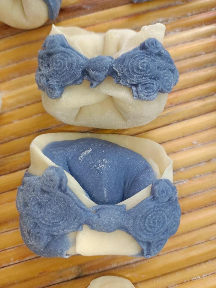 青花瓷旗袍饺子