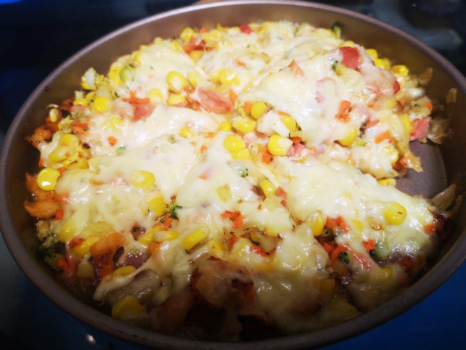 9寸家庭田园披萨【北鼎烤箱食谱】