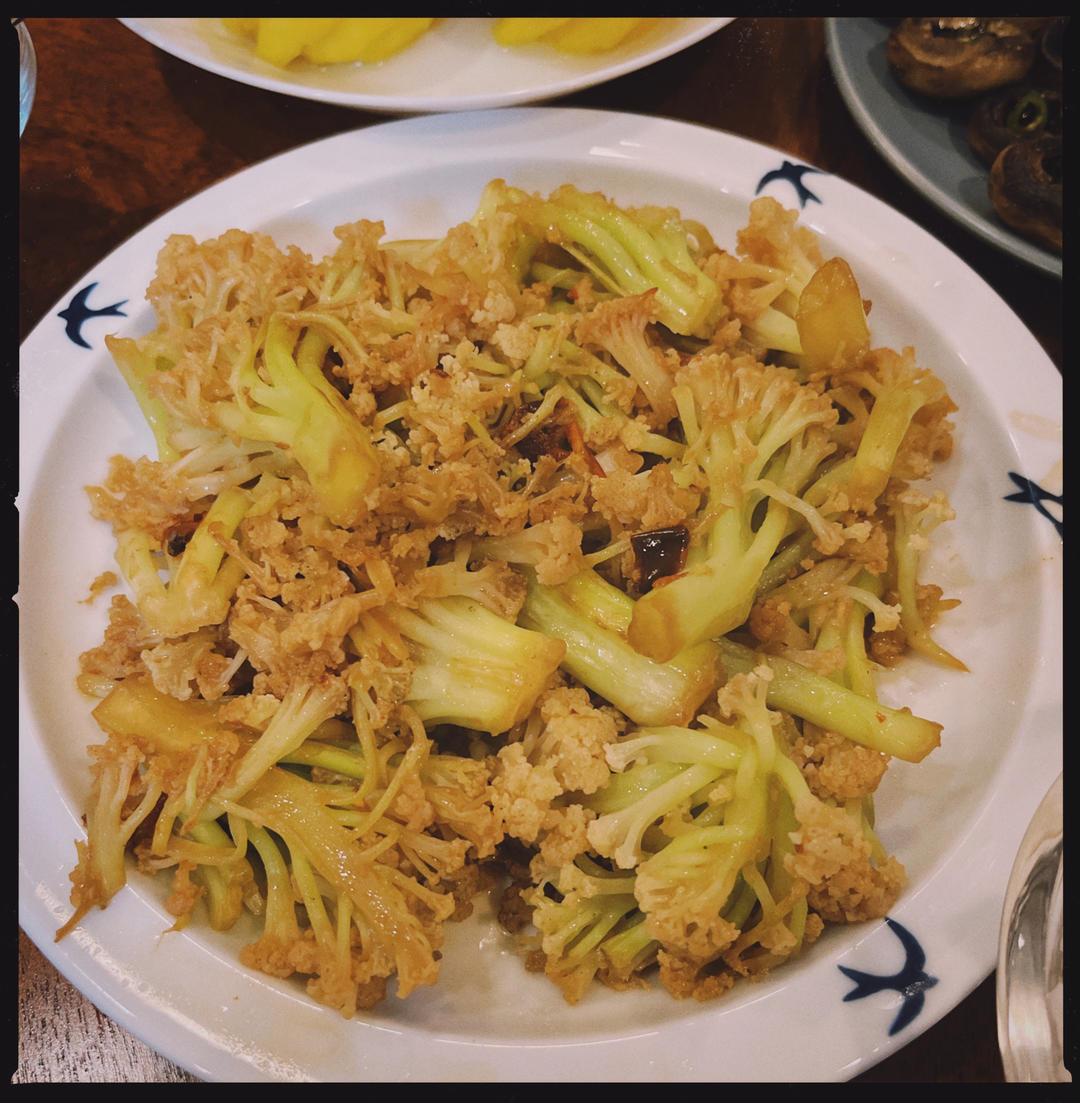 无肉简易版干煸菜花