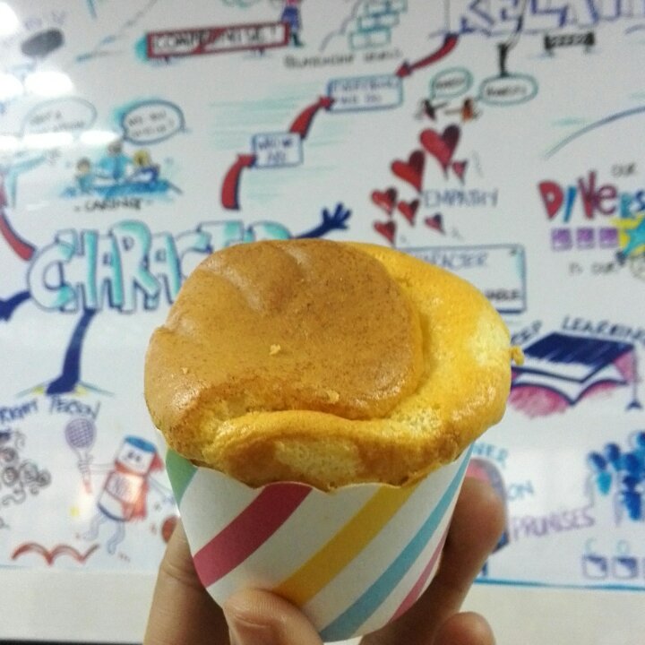乳酪戚风小蛋糕