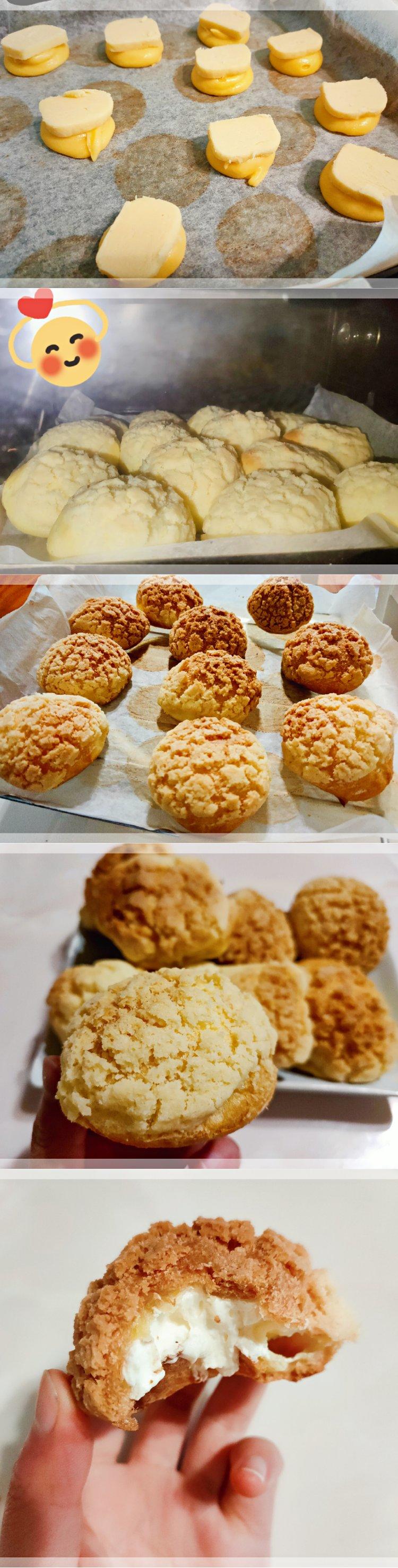 十分美味的酥皮泡芙