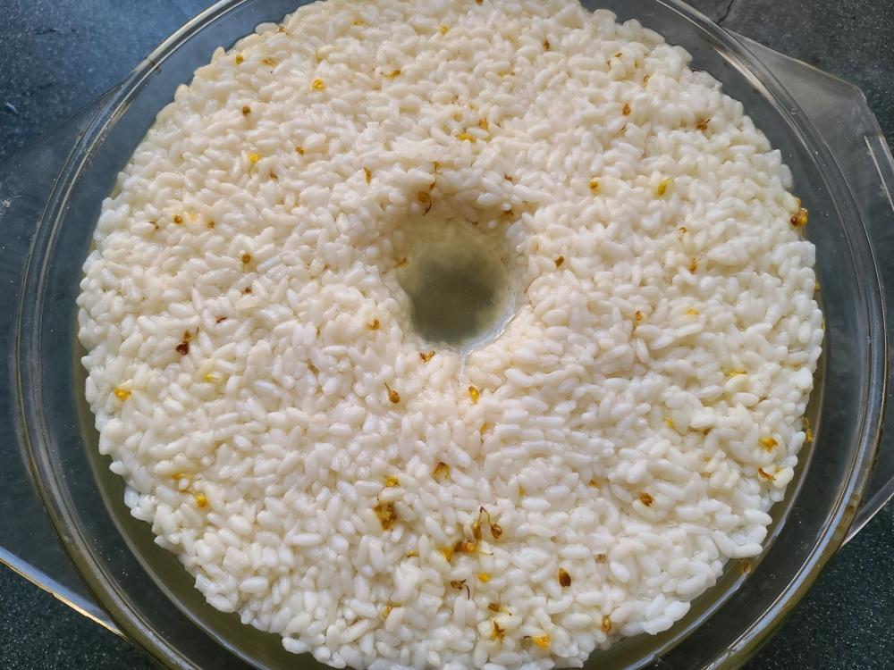 🪷记录秋天做桂花酒酿「微波炉」