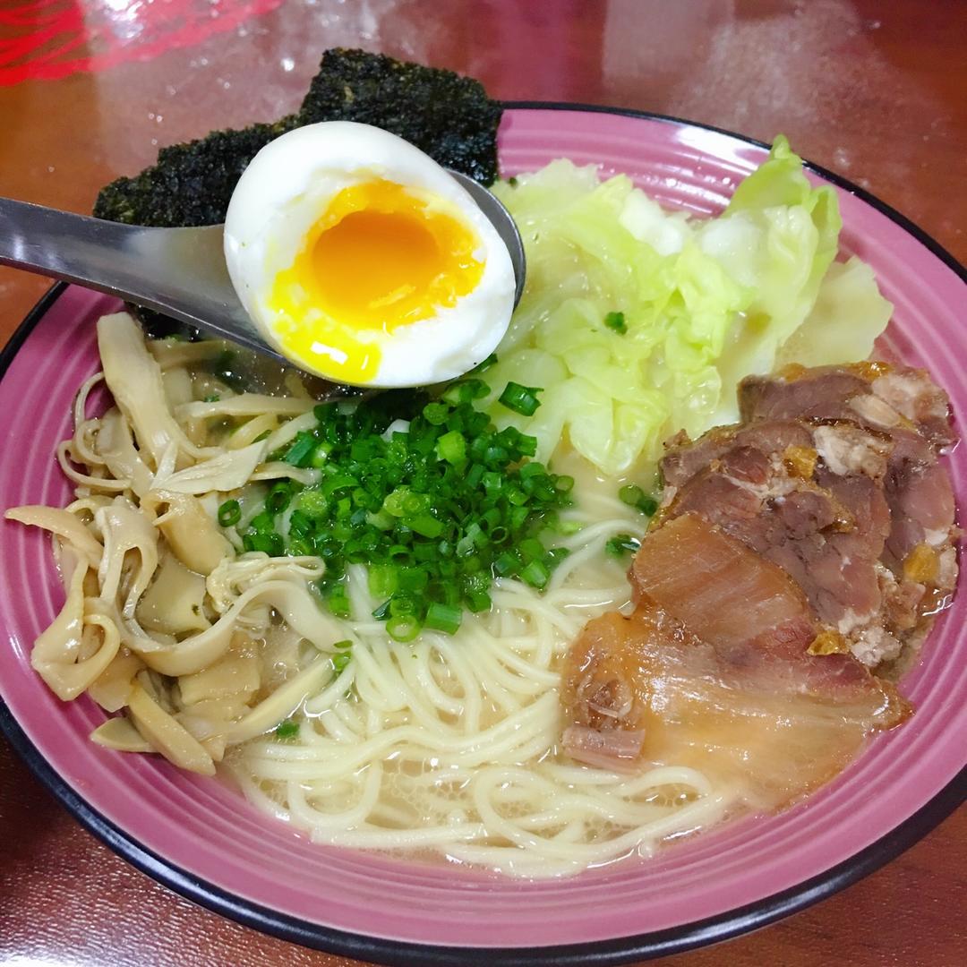 日式 日本豚骨拉面 felissimoo0做的日本豚骨拉面