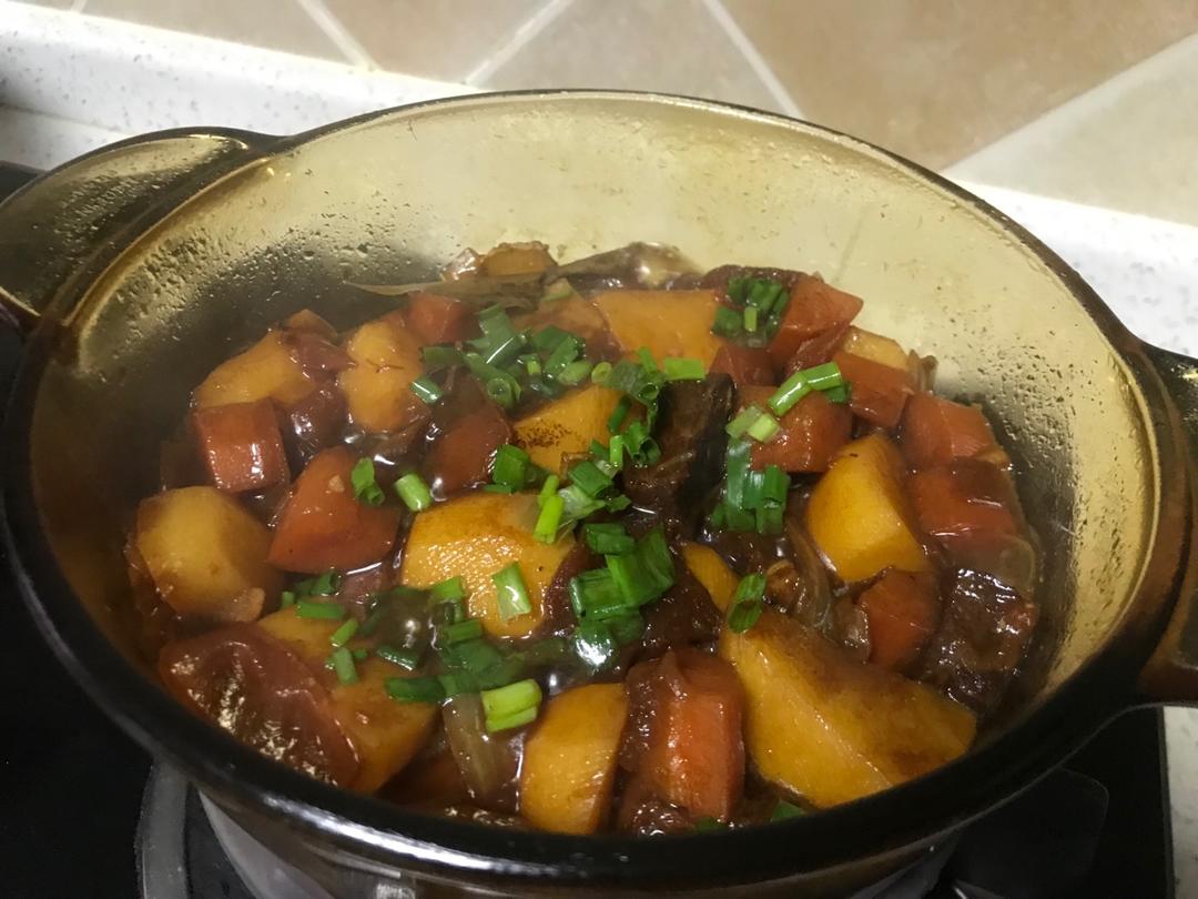 番茄土豆炖牛腩