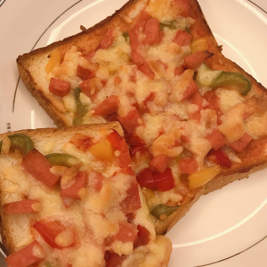 一人份吐司披萨【最好吃的披萨·快手营养早餐】