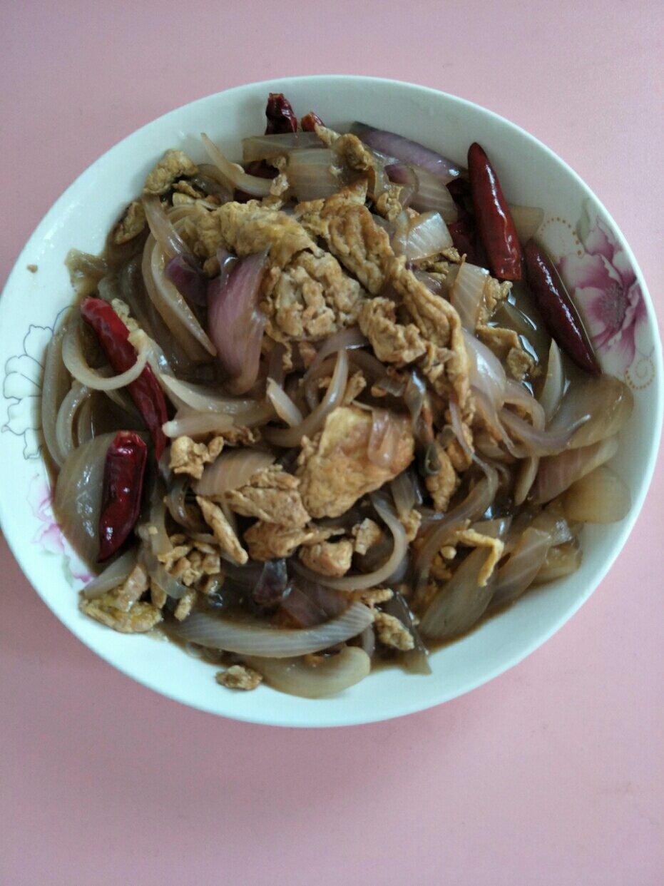 洋葱炒鸡蛋