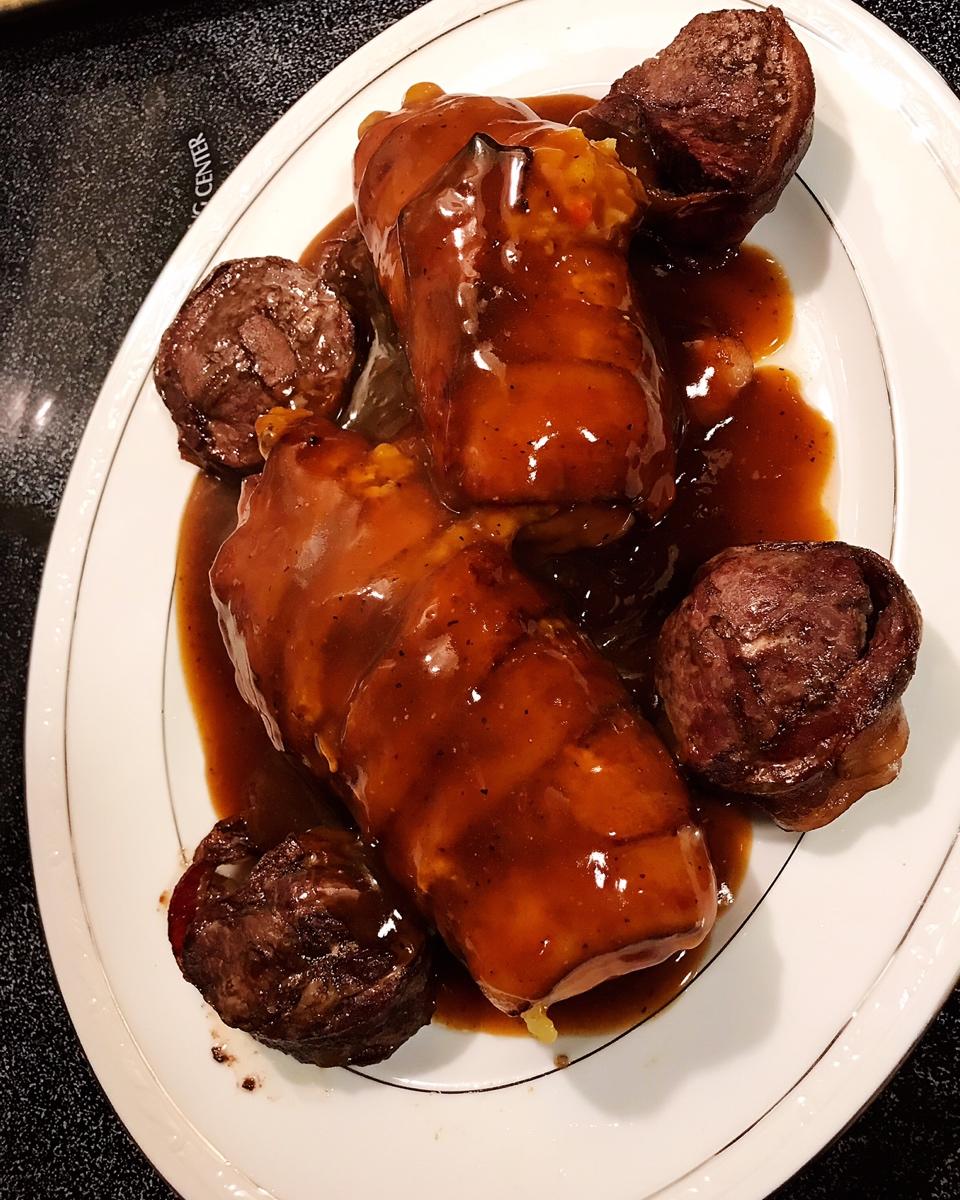 《食戟之灵》土豆培根烤肉