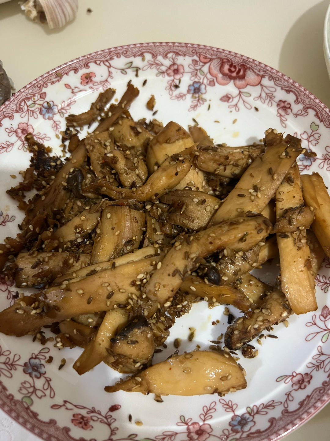 会上瘾的手撕杏鲍菇