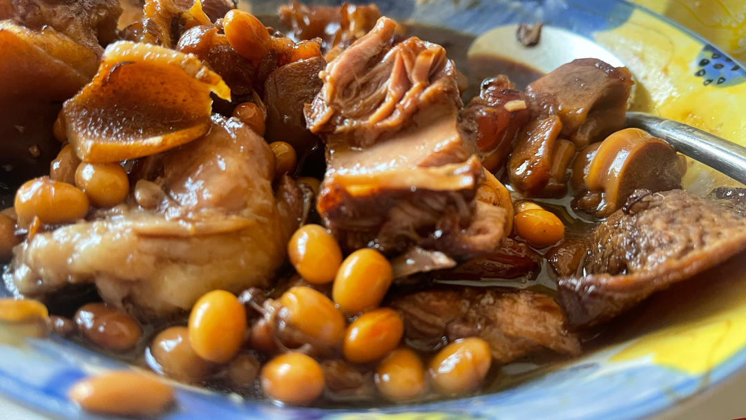 【黄豆炖猪蹄】高压锅（超详细食谱）
