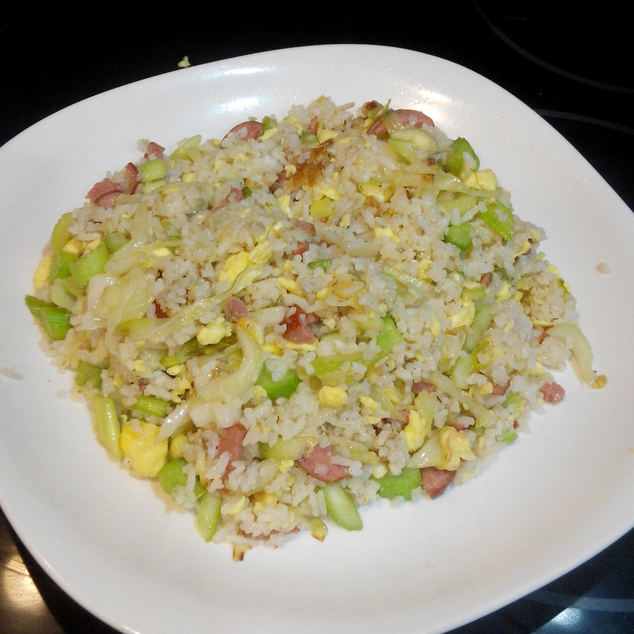 粒粒炒饭（米饭不粘粒粒分明的方法）