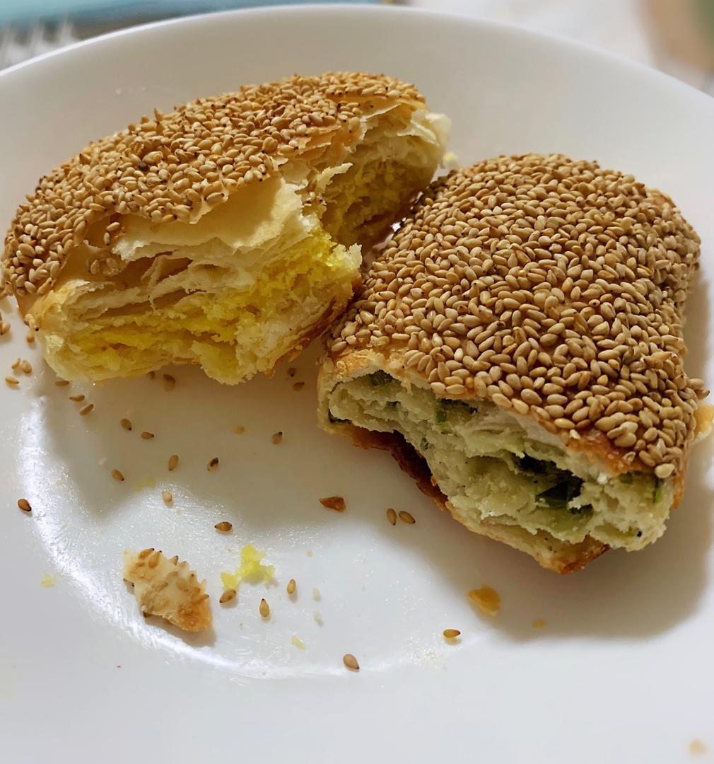 火炉芝麻烧饼（烤箱版）