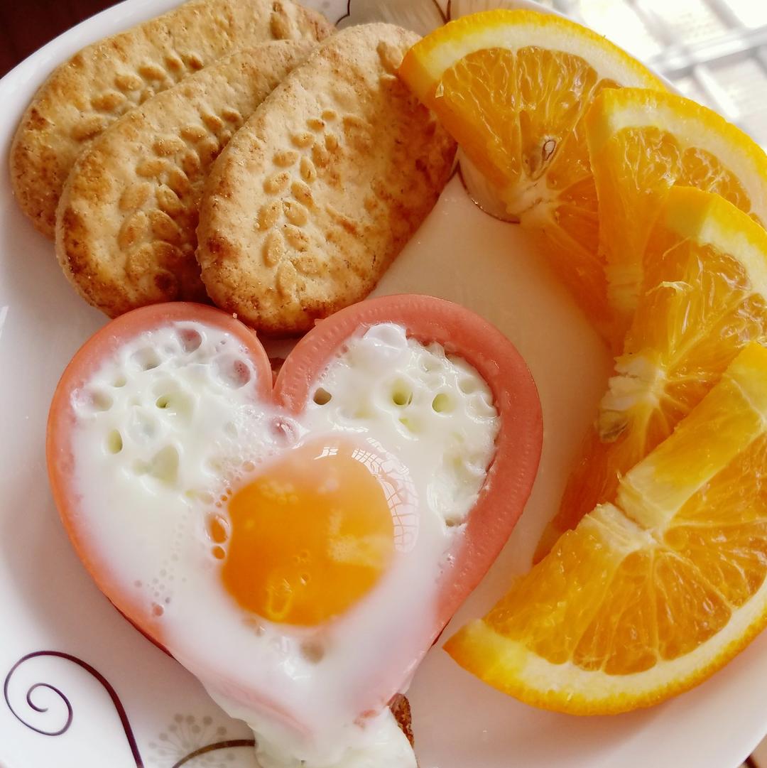 心形煎鸡蛋