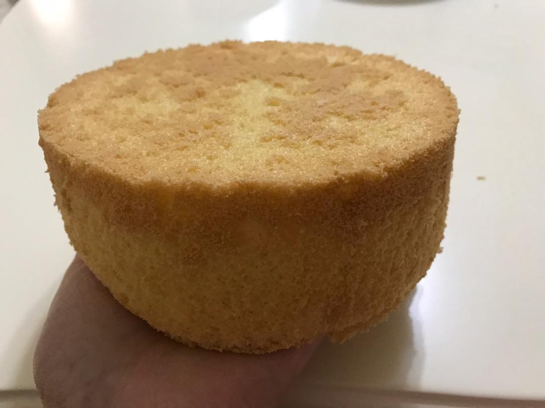 6寸戚风蛋糕（2蛋）