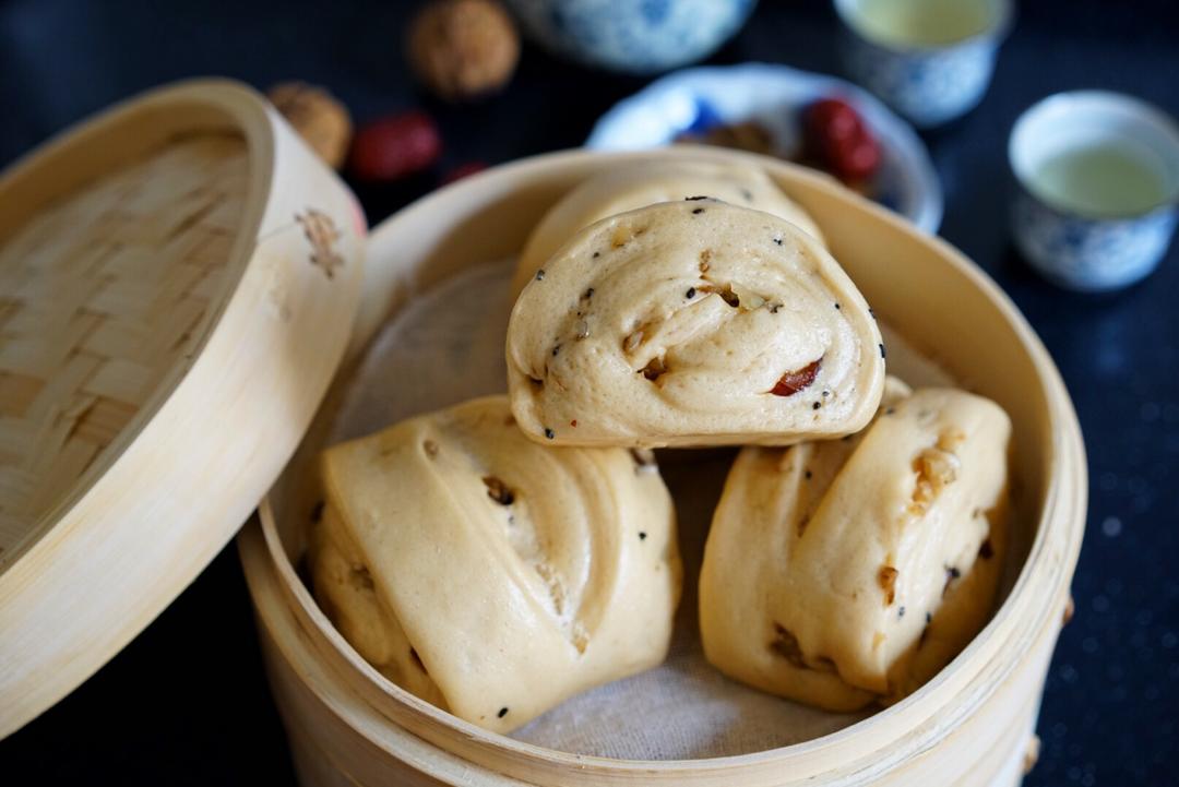 有料的红糖馒头（土豪包）