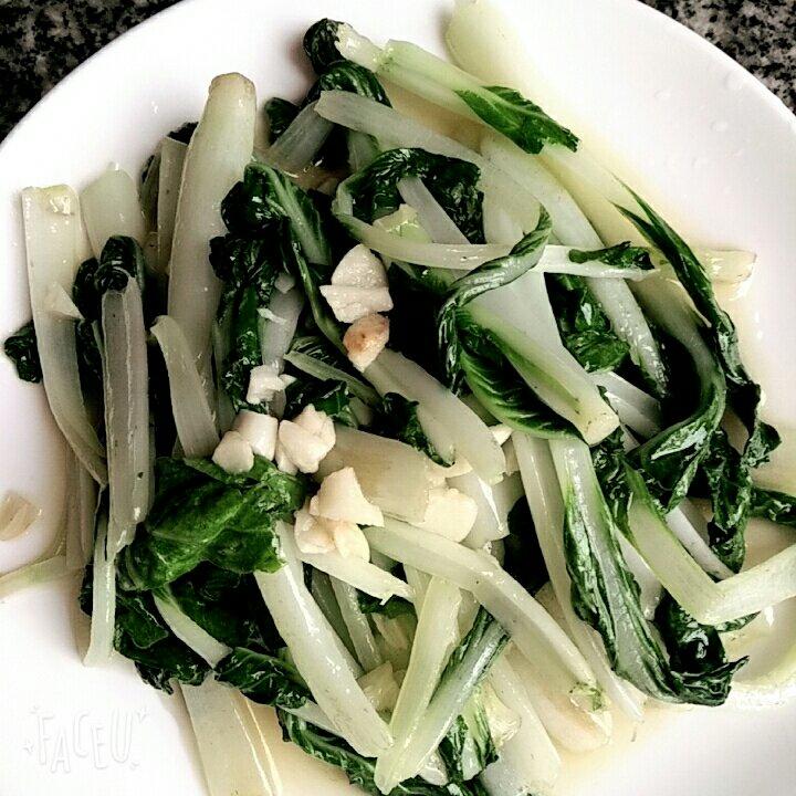清炒小白菜