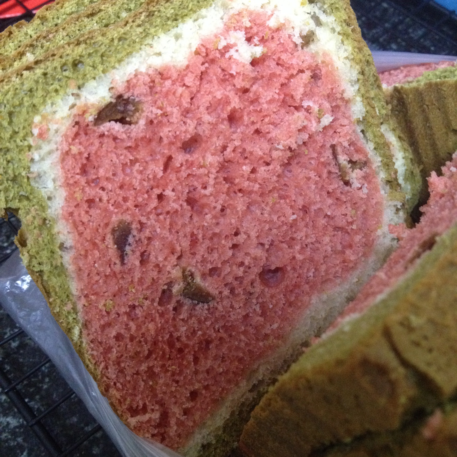 西瓜吐司(中种北海道吐司)