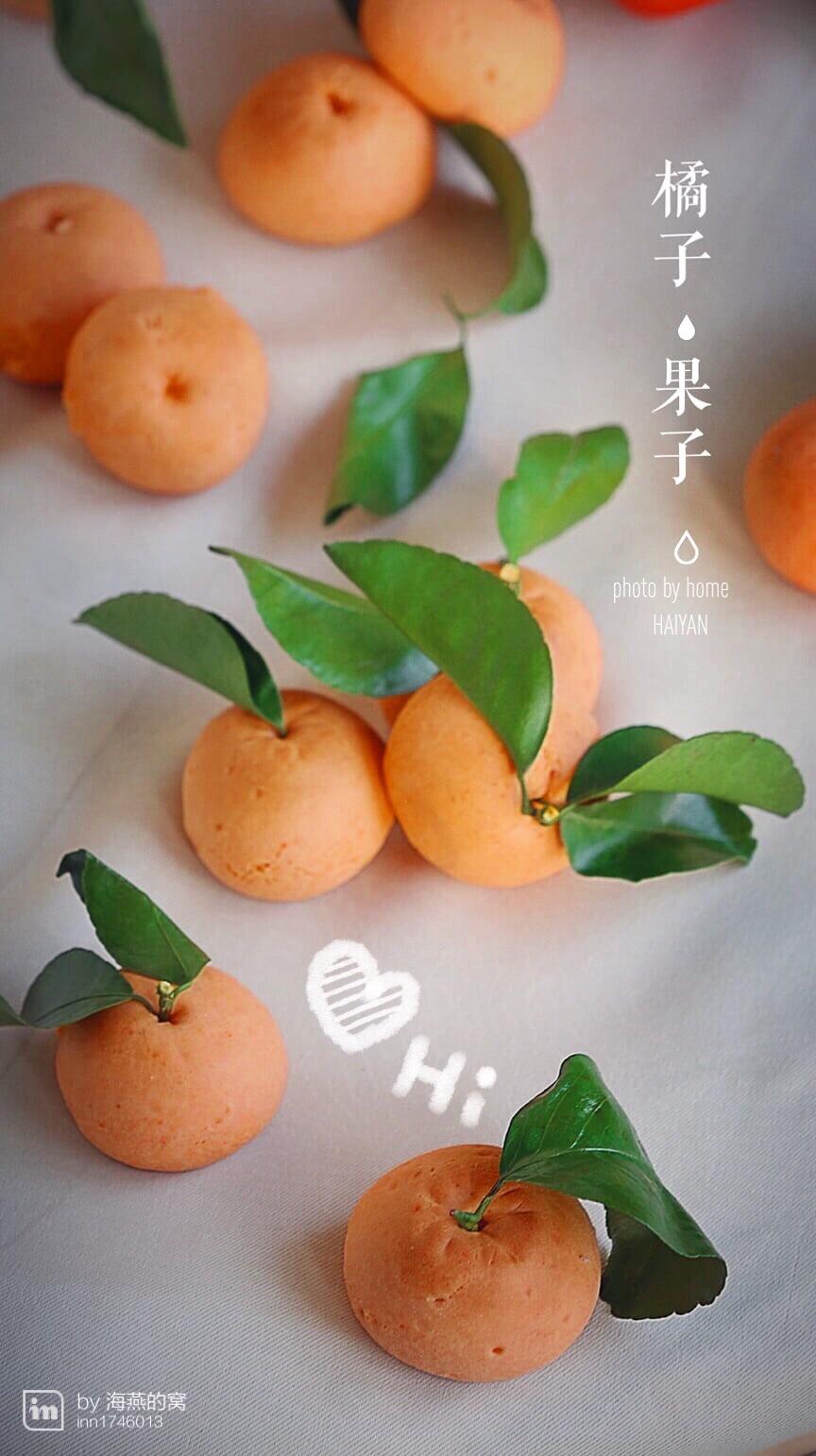 日式烧果子--橘子红了的做法