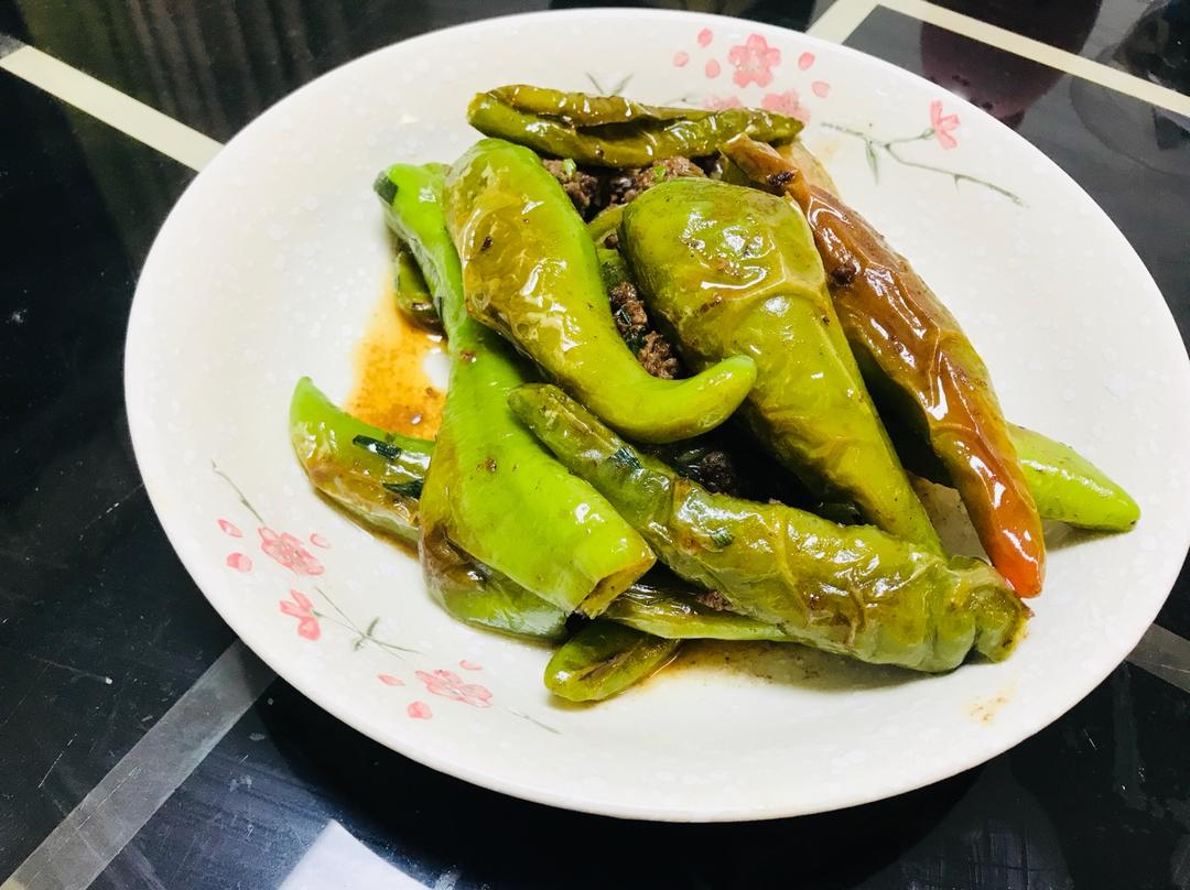 下饭菜肴--青椒酿肉
