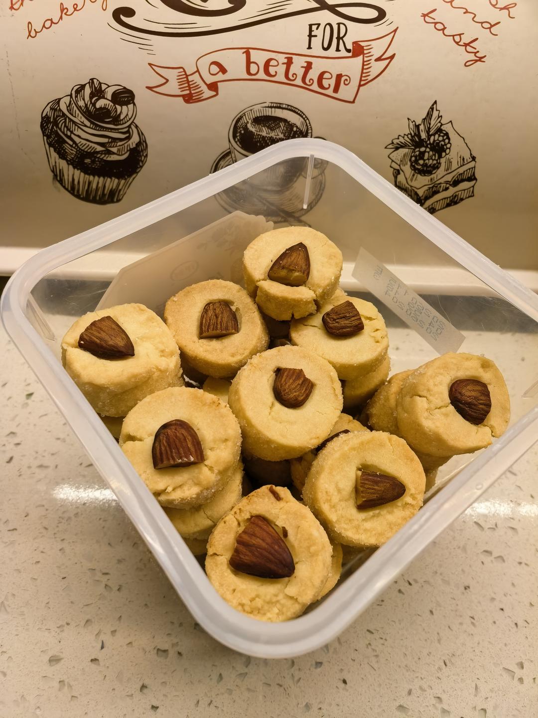 莎布蕾杏仁小曲奇