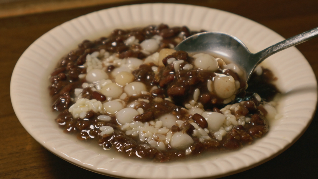 赤豆酒酿小圆子