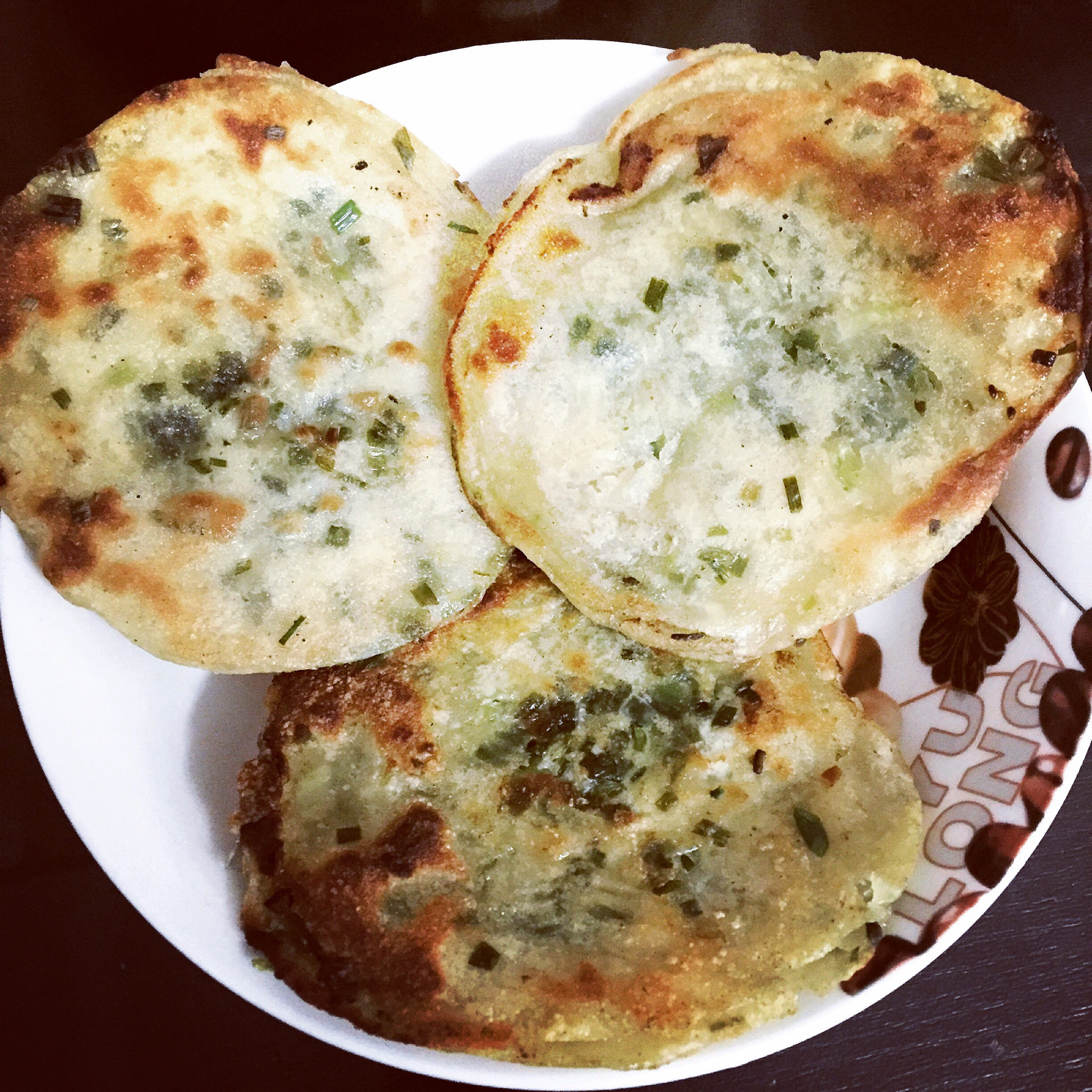 饺子皮葱油饼/手抓饼【饺子皮再利用